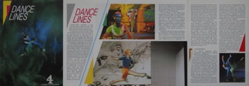 Dance Lines Flyer 1987 (1 of 2)