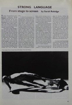Dance Theatre Journal 1988 (1 of 4)