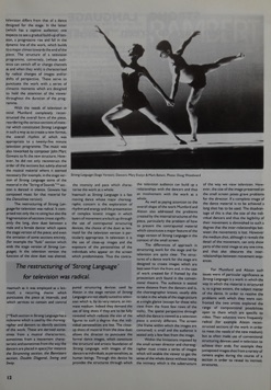 Dance Theatre Journal 1988 (2 of 4)